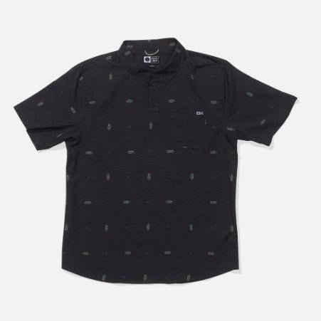 Camicia Salty Crew Breezer Polo Black