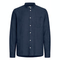 Camicia Solid Allan China Blue
