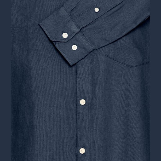 Camicia Solid Allan China Blue