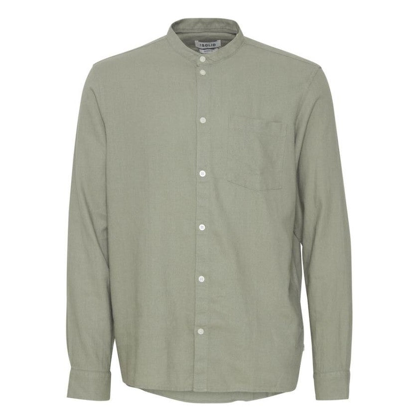 Camicia Solid Allan China Olive