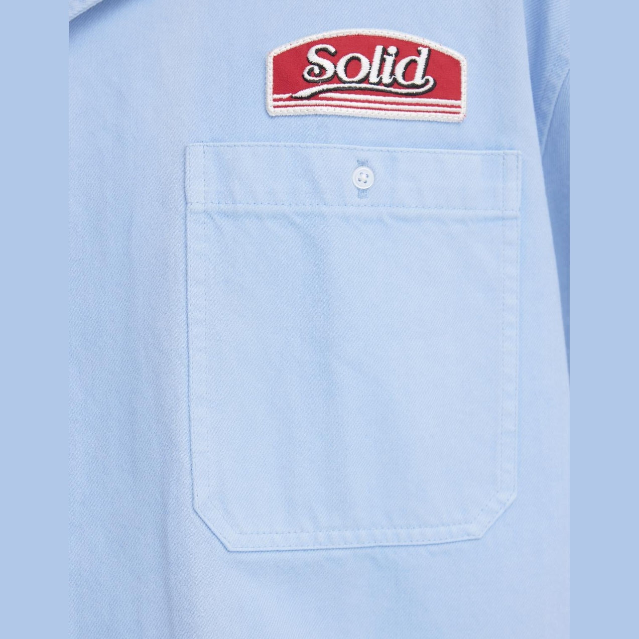 Camicia Solid Boone Blue