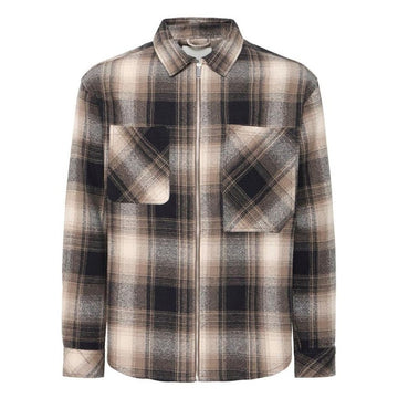 Camicia Solid Drikki slate blk brown