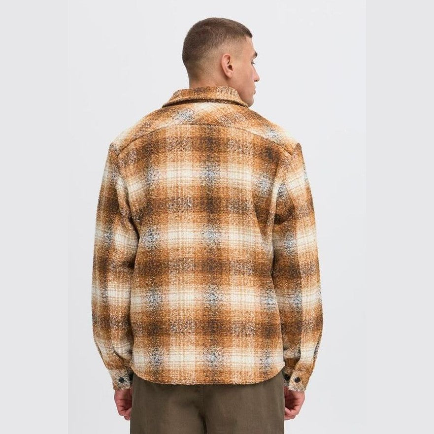 Camicia Solid Dronen Cathay spicies brown