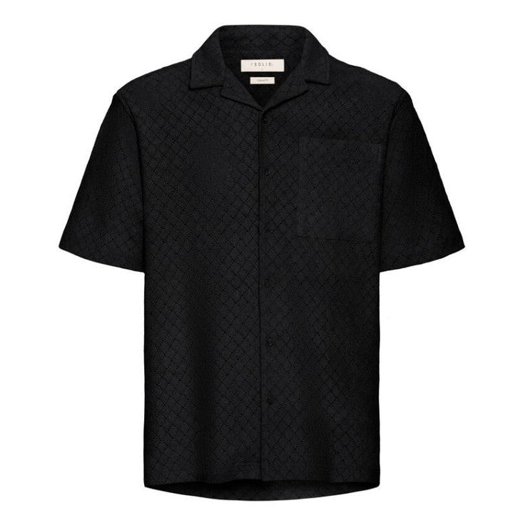 Camicia Solid Teagan Black