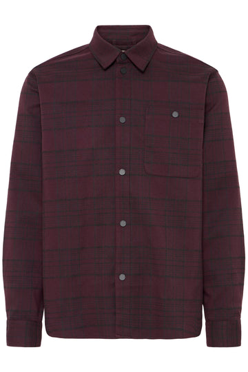 Camicia Solid Vornan Bordeaux