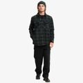 Camicia Volcom Bowered LS Black Green