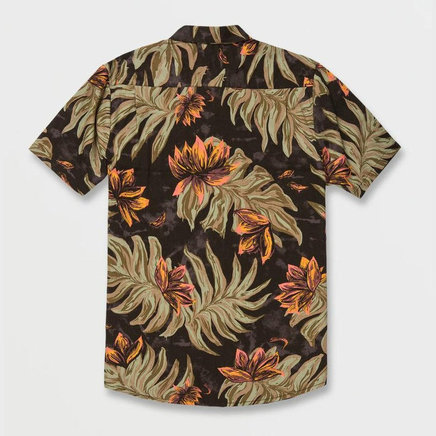 Camicia Volcom Cam Marble floral black