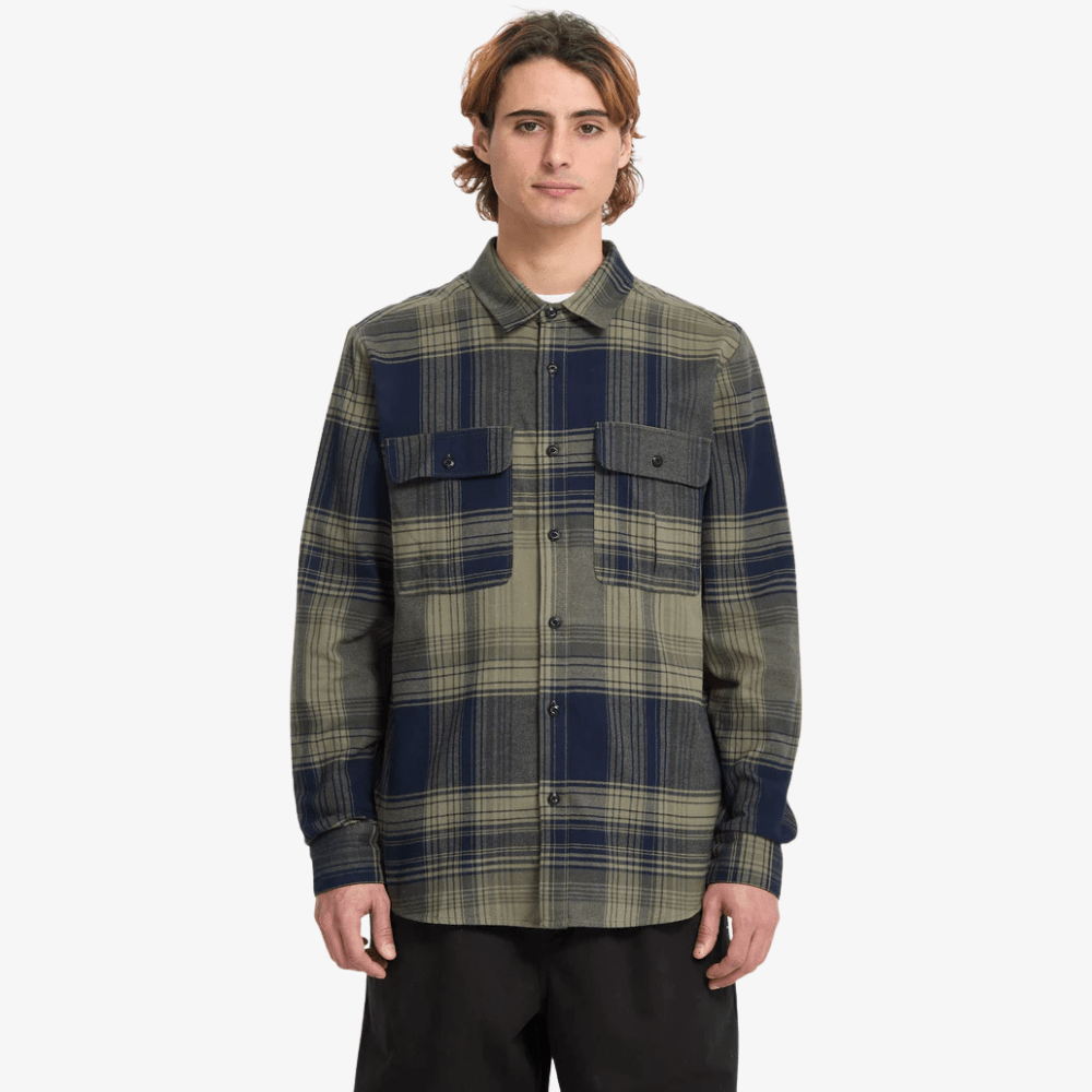 Camicia Volcom Prkstone Green