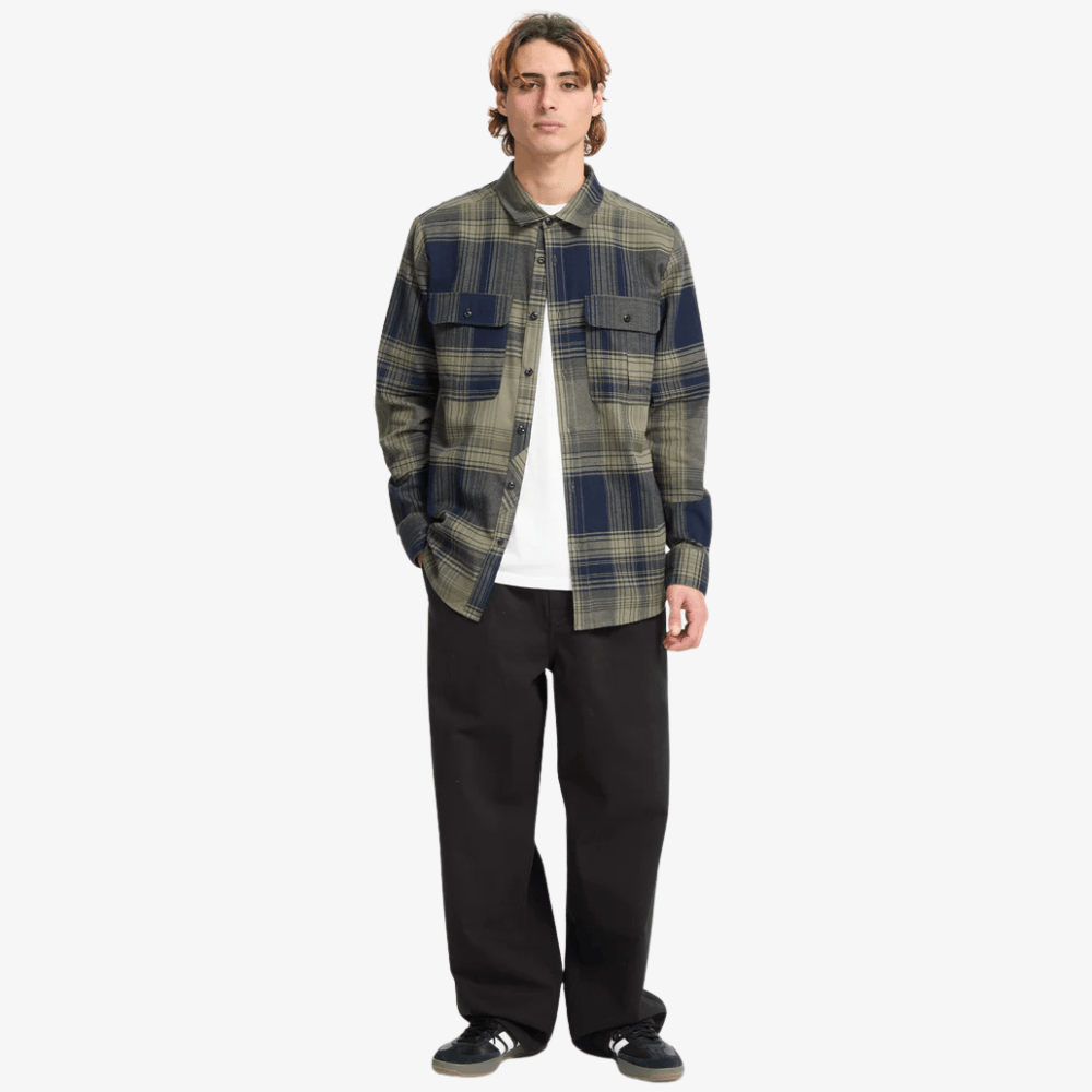 Camicia Volcom Prkstone Green