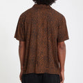 Camicia Volcom Utopias Print Brown Horn