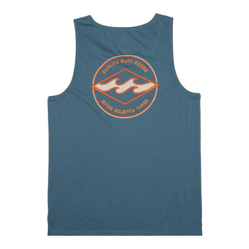 Canottiera Billabong Rotor Dimond tank top vintage indigo