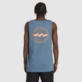Canottiera Billabong Rotor Dimond tank top vintage indigo