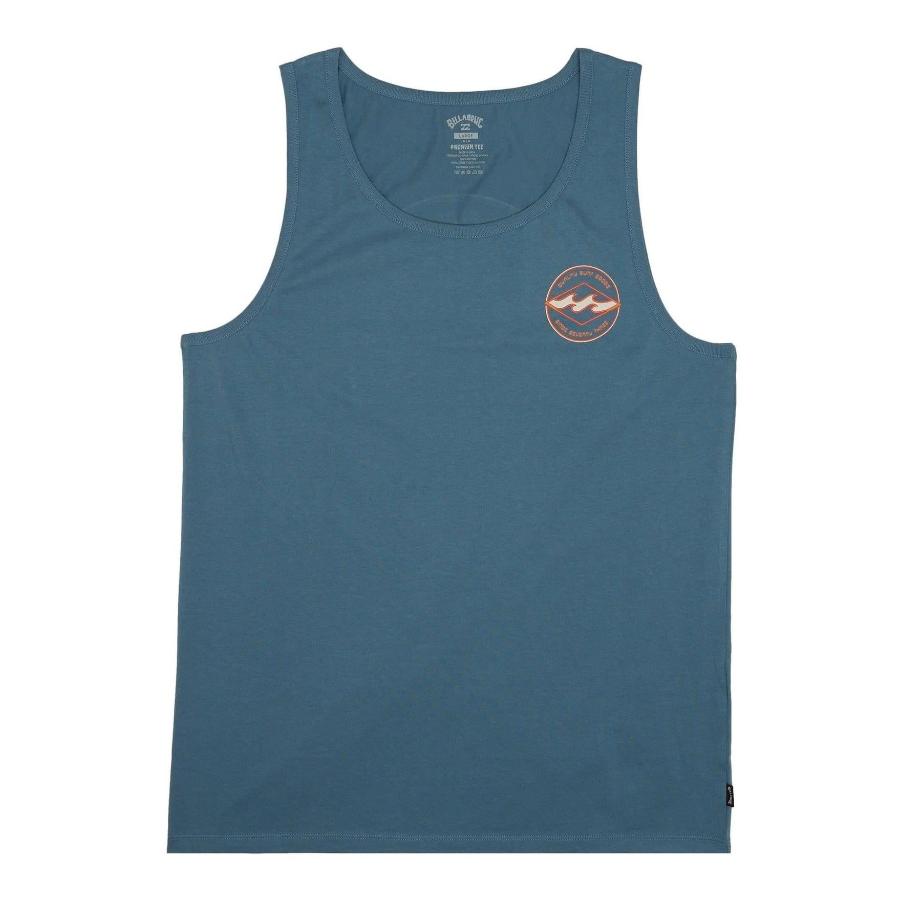 Canottiera Billabong Rotor Dimond tank top vintage indigo
