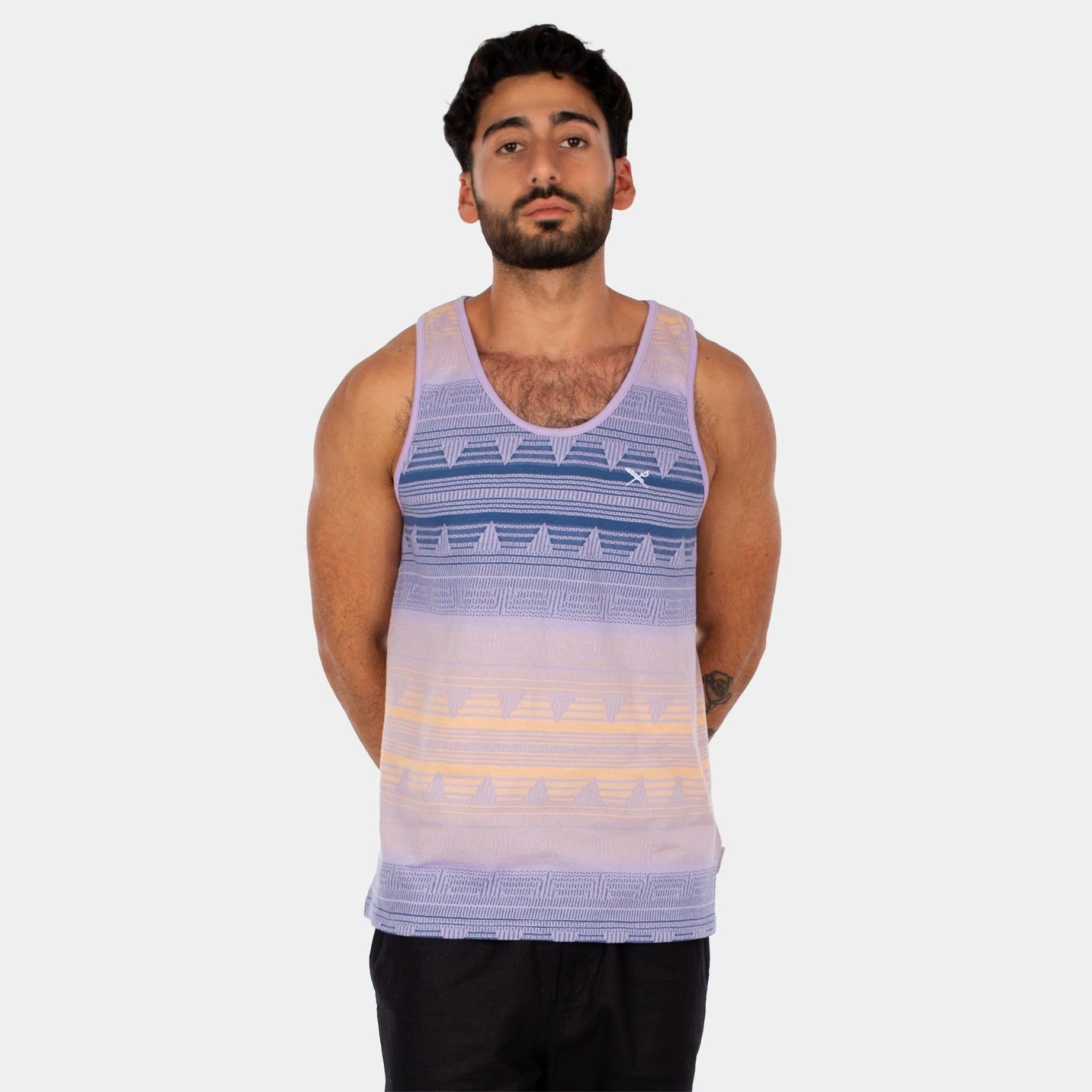 Canottiera Irie Daily Tank Top Santo dove blue