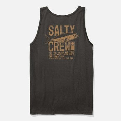 Canottiera Salty Crew Tried and True Black
