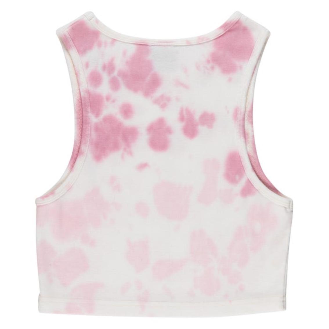 Canottiera Santa Cruz Strip tank vest pink dip dye