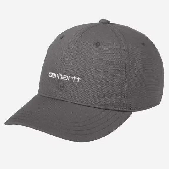Cap Carhartt Canvas Script Porphyry Wht
