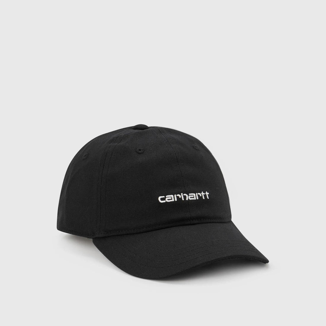 Cap Carhartt Canvas Script black white