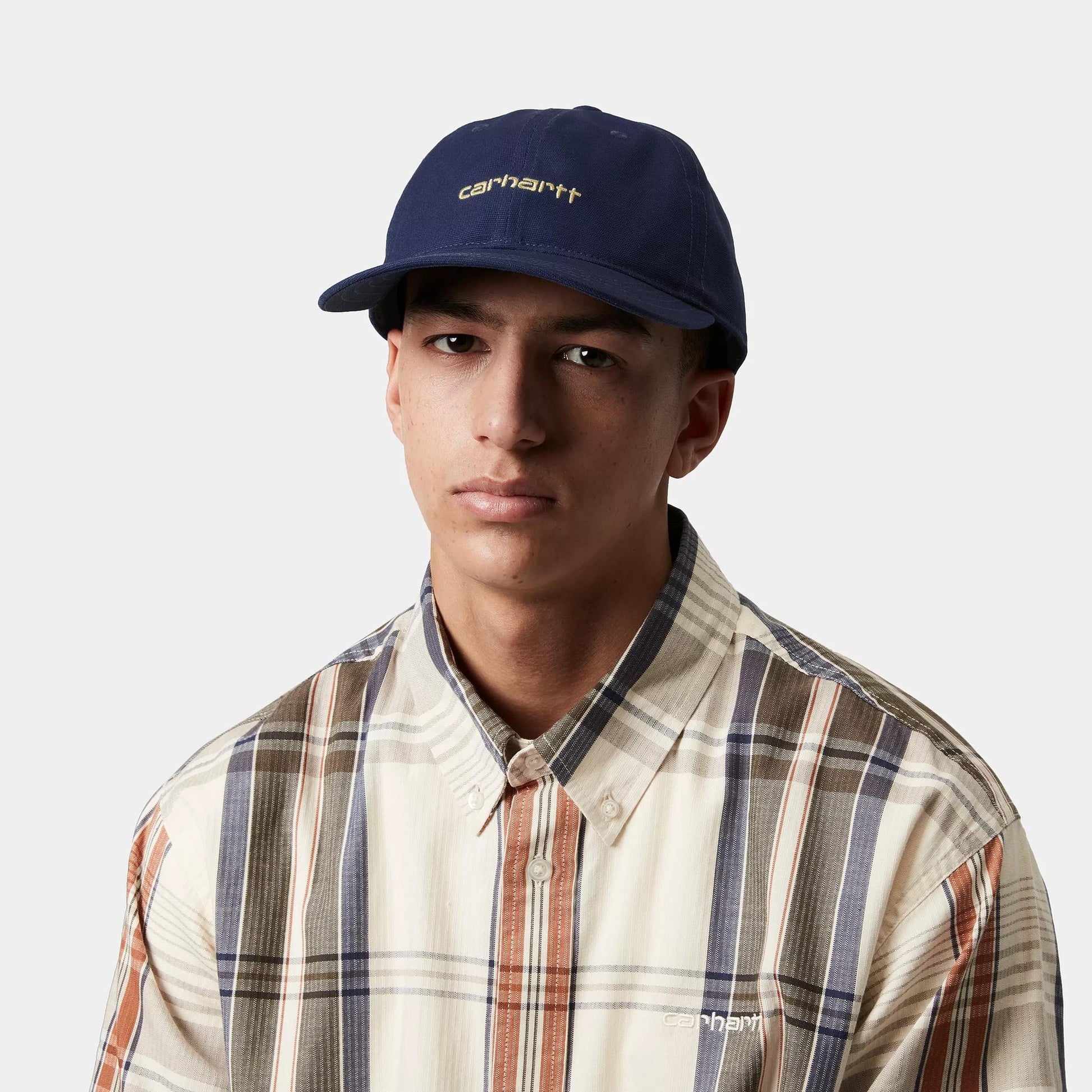 Cap Carhartt Canvas Script ink air yellow
