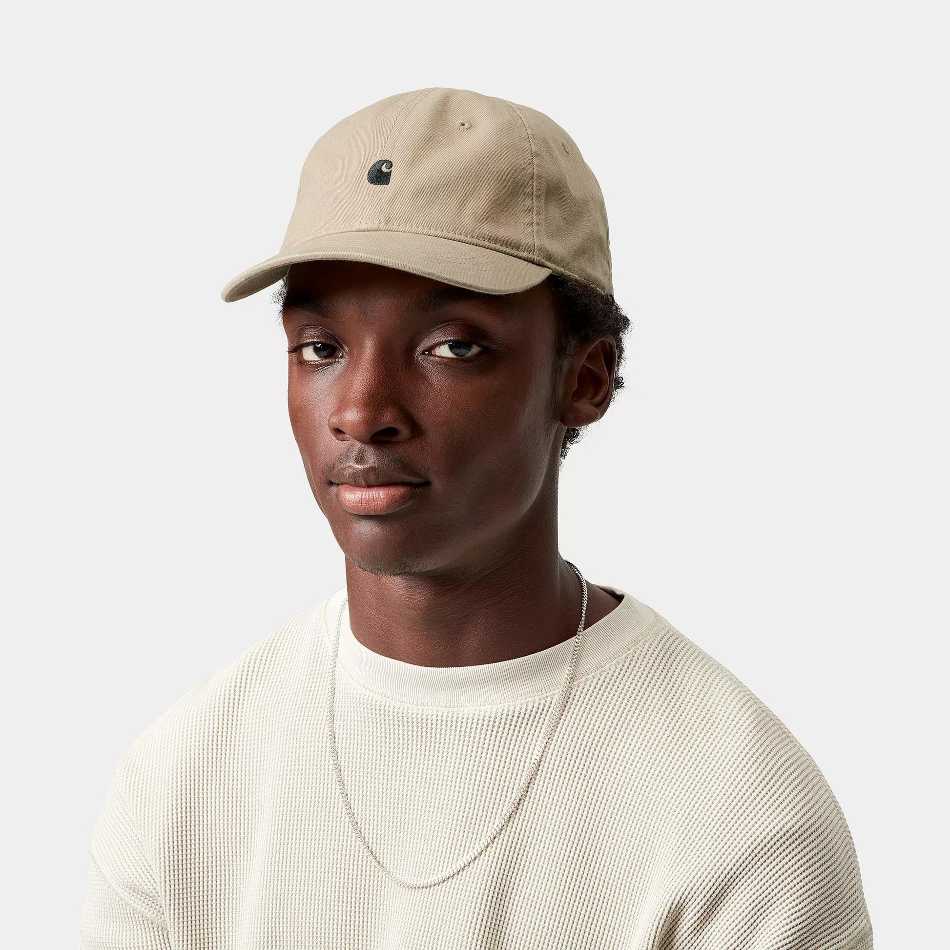 Cap Carhartt Madison Logo leather black