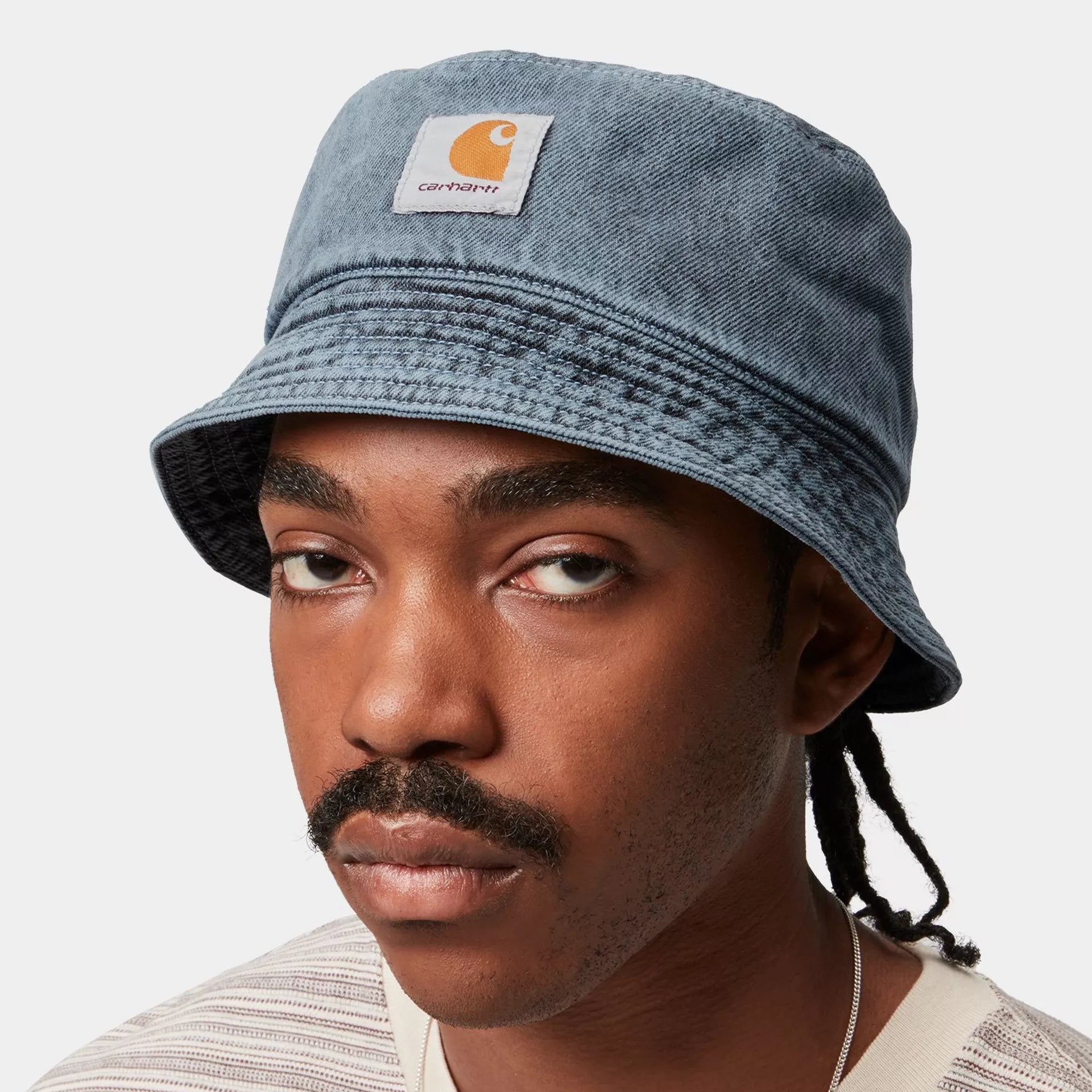 バケットハット Carhartt Tigan ブラック ブルー ネビア – Glad Store