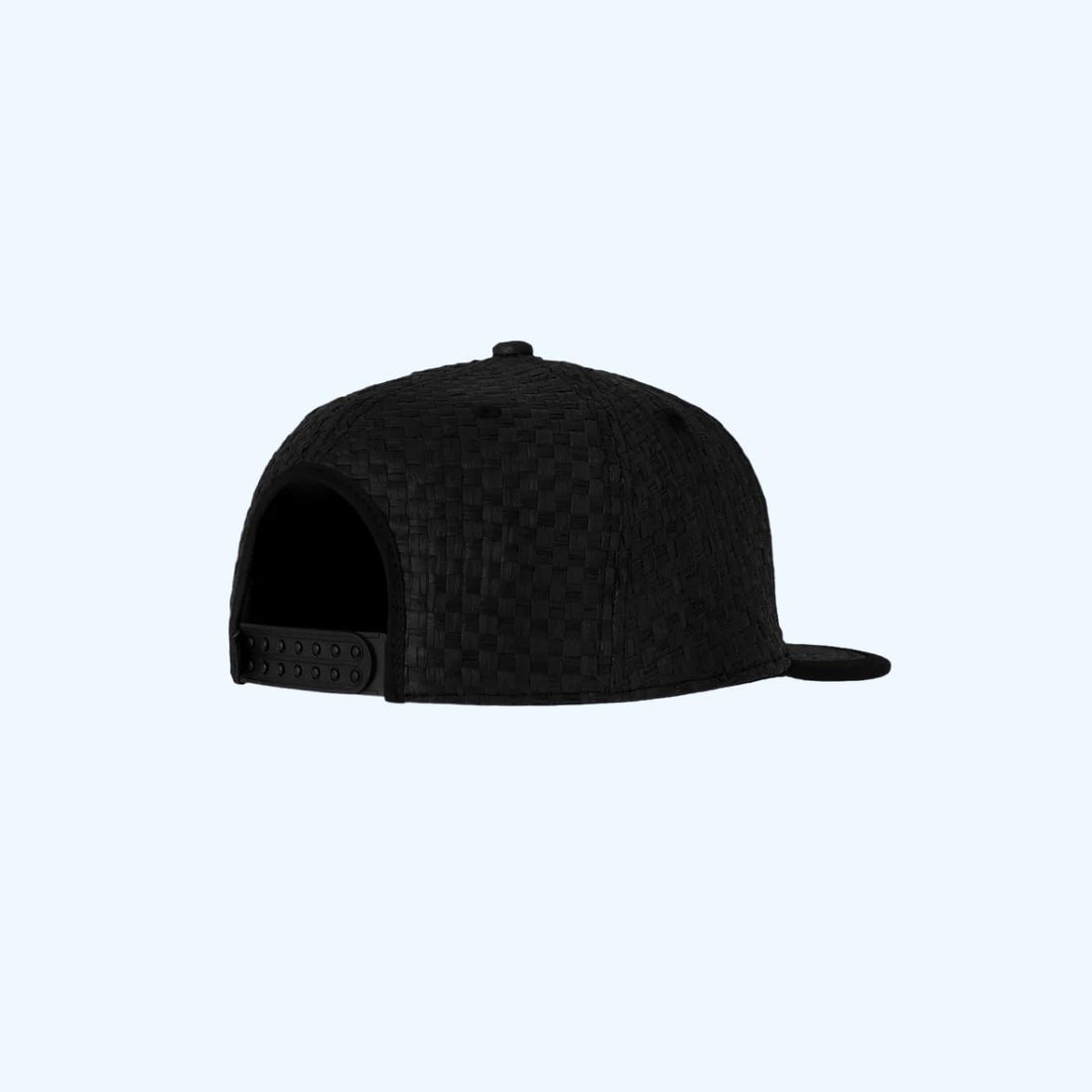 Cap Dolly Noir Straw Snap black