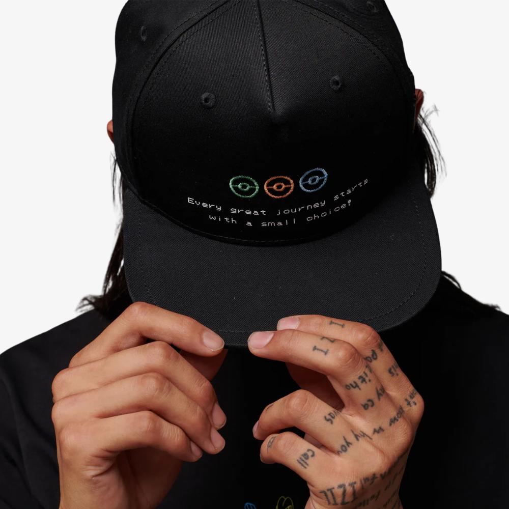 Cap Dolly Noire Starters Dad Hat Black