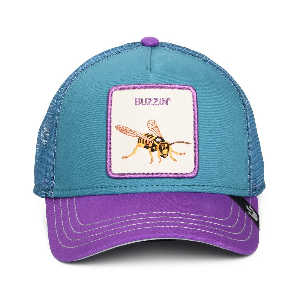 Cap Goorin Bros Buzzing Bug teal purple