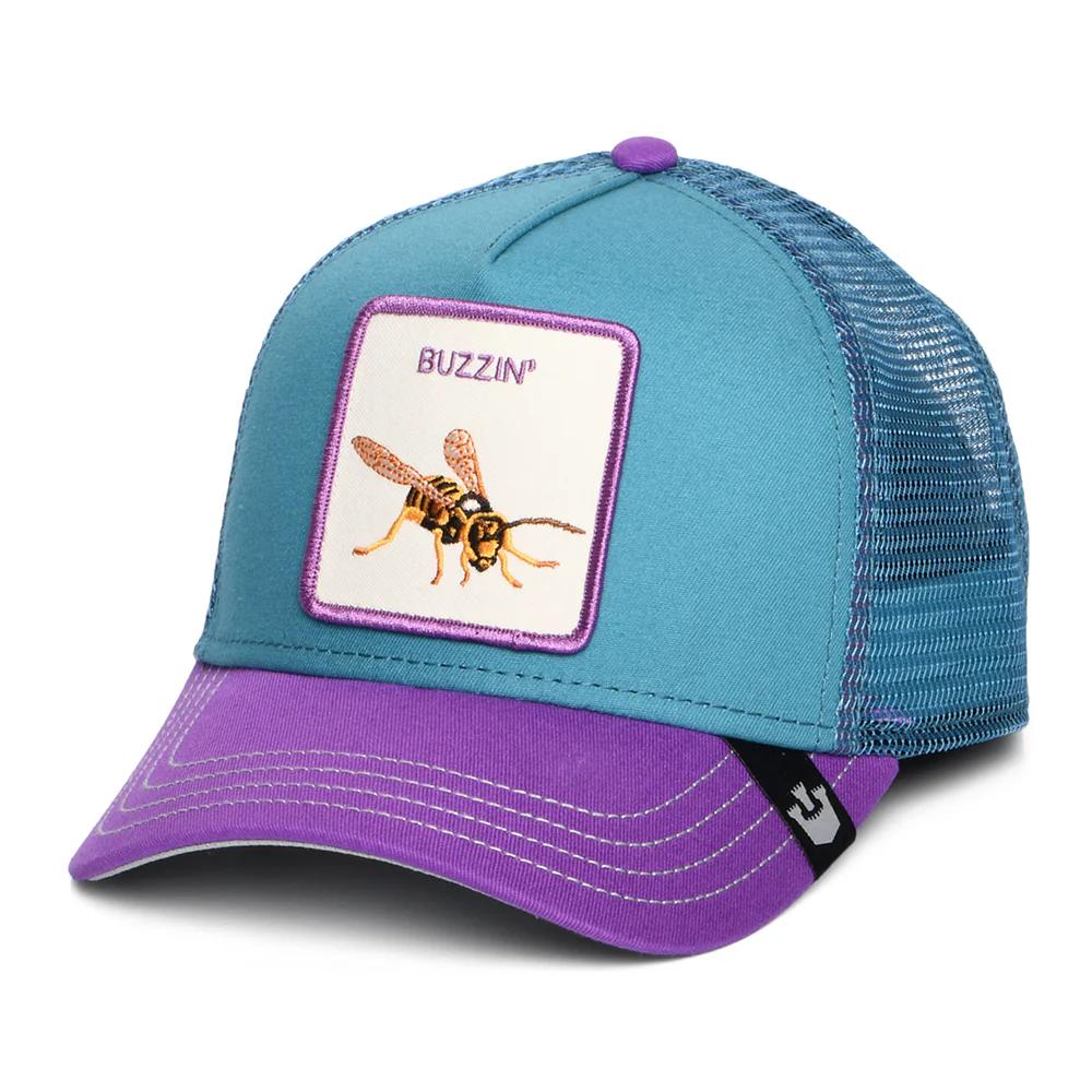 Cap Goorin Bros Buzzing Bug teal purple