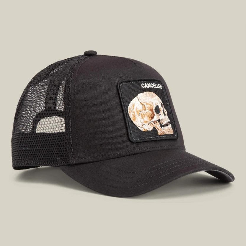 Cap Goorin Bros The Cancelled Skull Ground Black