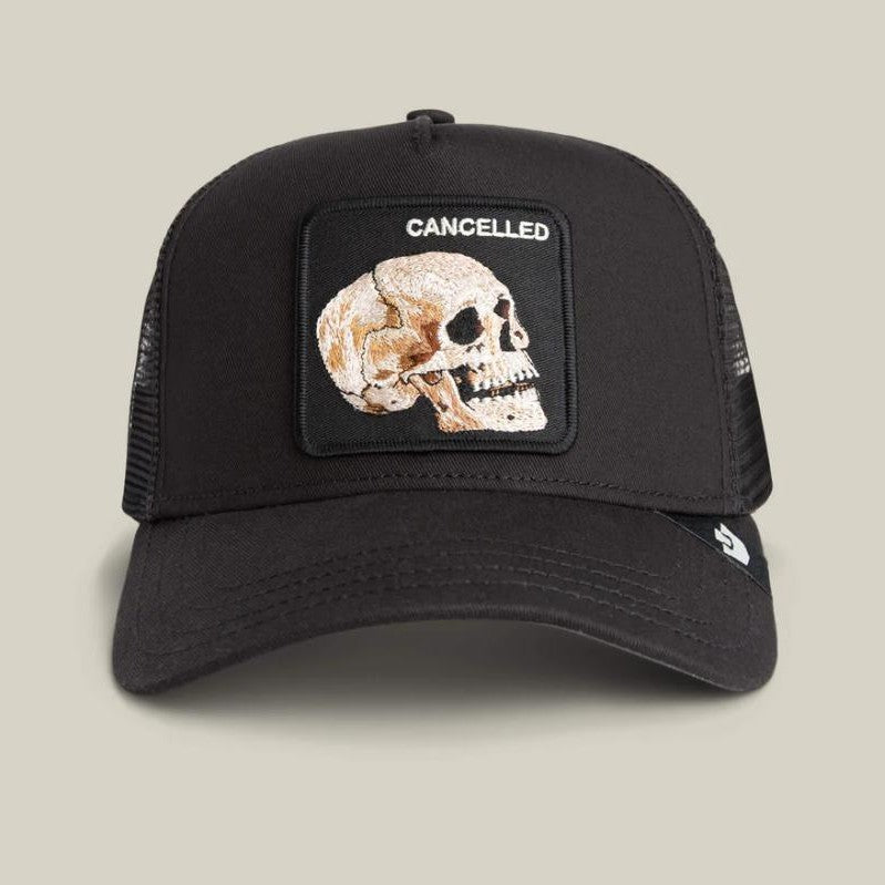 Cap Goorin Bros The Cancelled Skull Ground Black