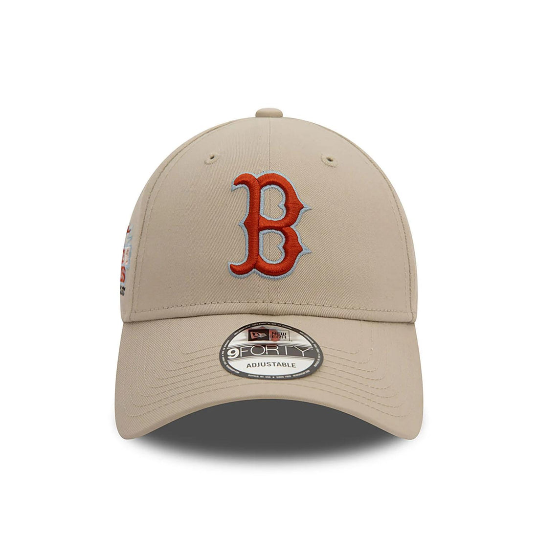 Cap New Era 940 Boston Red Sox MLB Patch light brown
