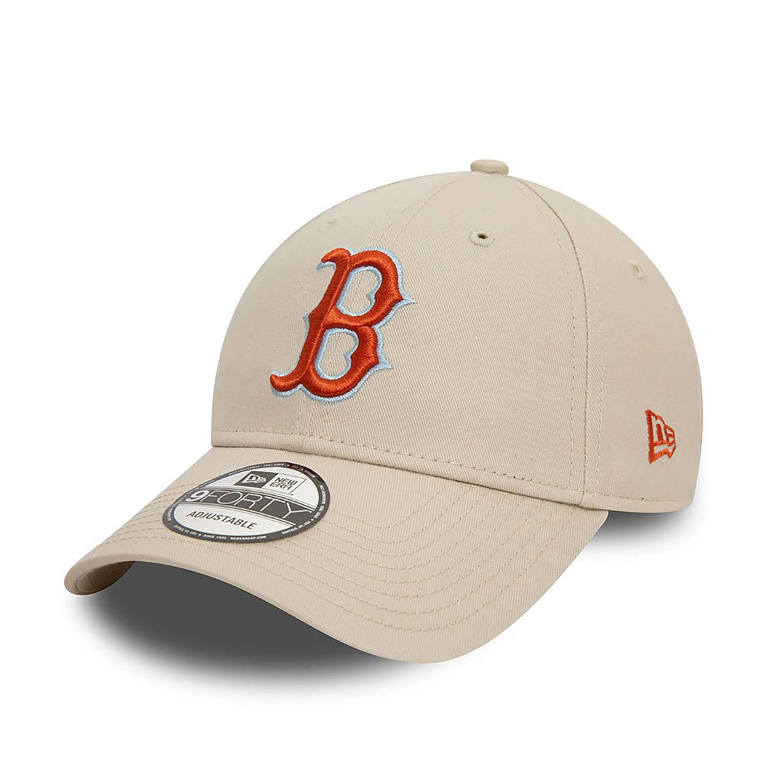 Cap New Era 940 Boston Red Sox MLB Patch light brown