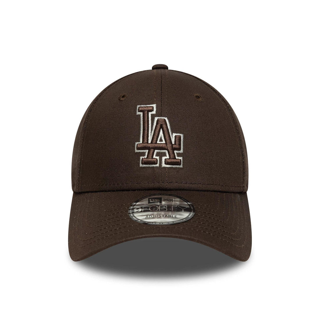 Cap New Era 940 LA Dodgers MLB Team Outline dark brown