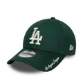 Cap New Era 940 LA Dodgers MLB Visor Script dark green