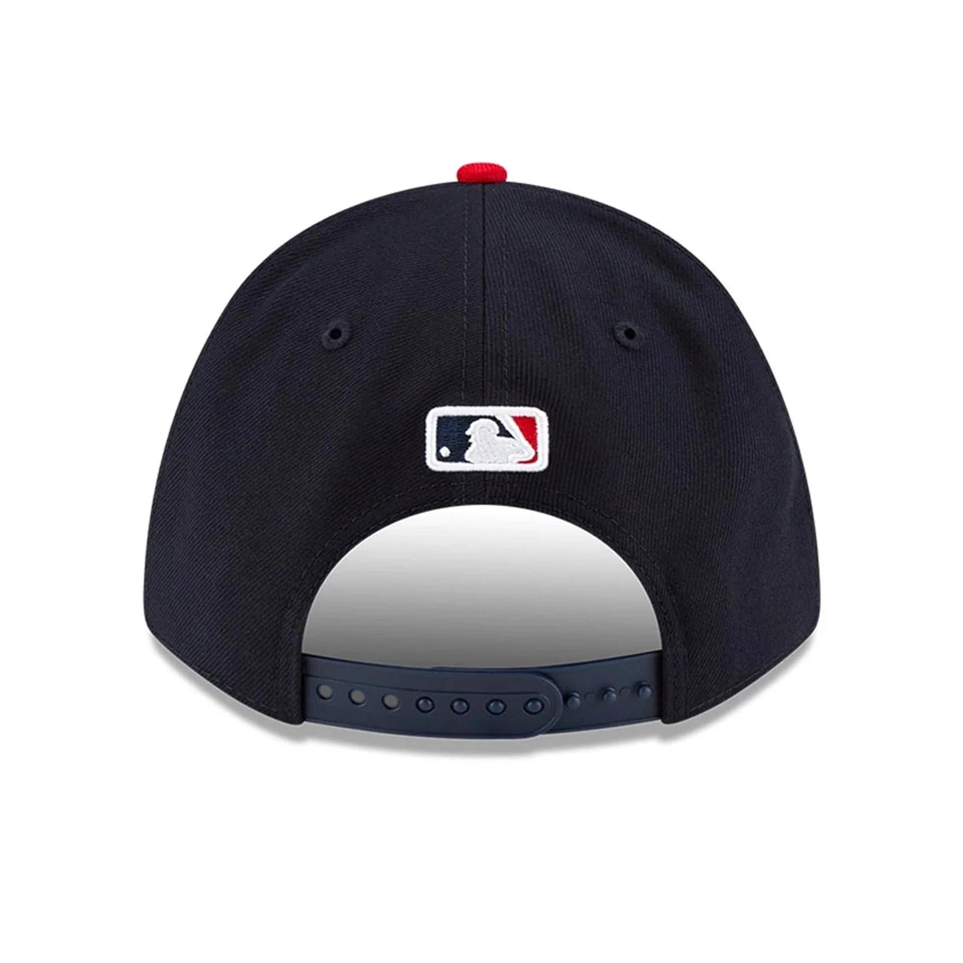 Cap New Era 940 M-Crown Atlanta Braves MLB Player Replica navy red