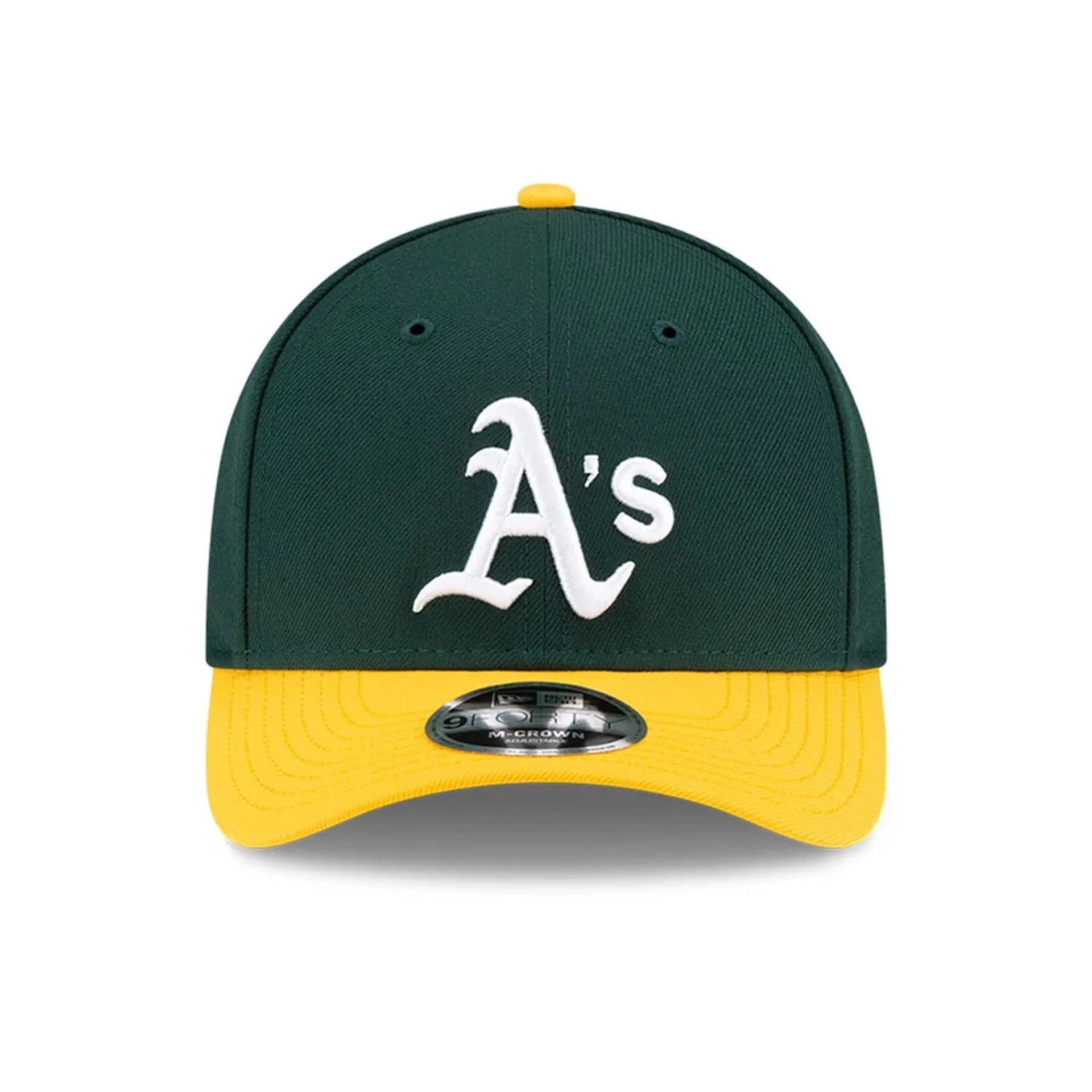 Cap New Era 940 M-Crown Oakland Athletics MLB Player Replica green