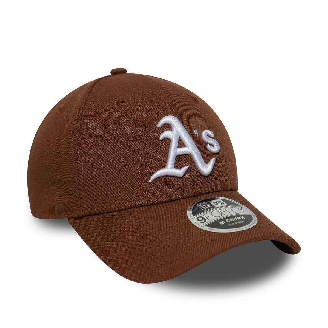 Cap New Era 940 M-Crown Oakland Athletics MLB brown