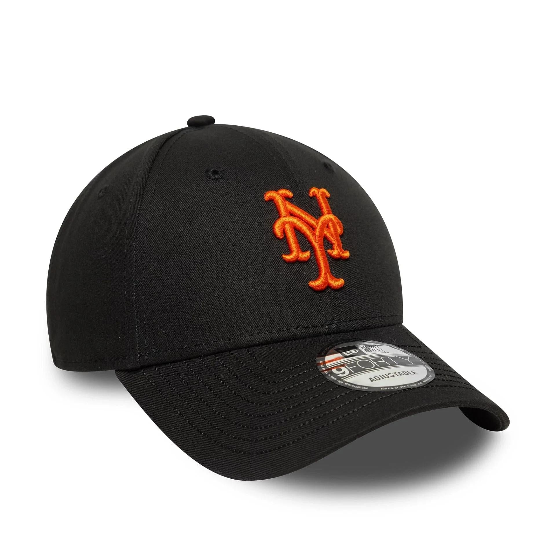 Cap New Era 940 New York Mets MLB Visor Script black