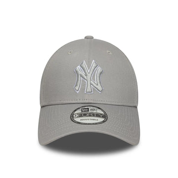 Cap New Era 940 New York Yankees MLB Outline grey