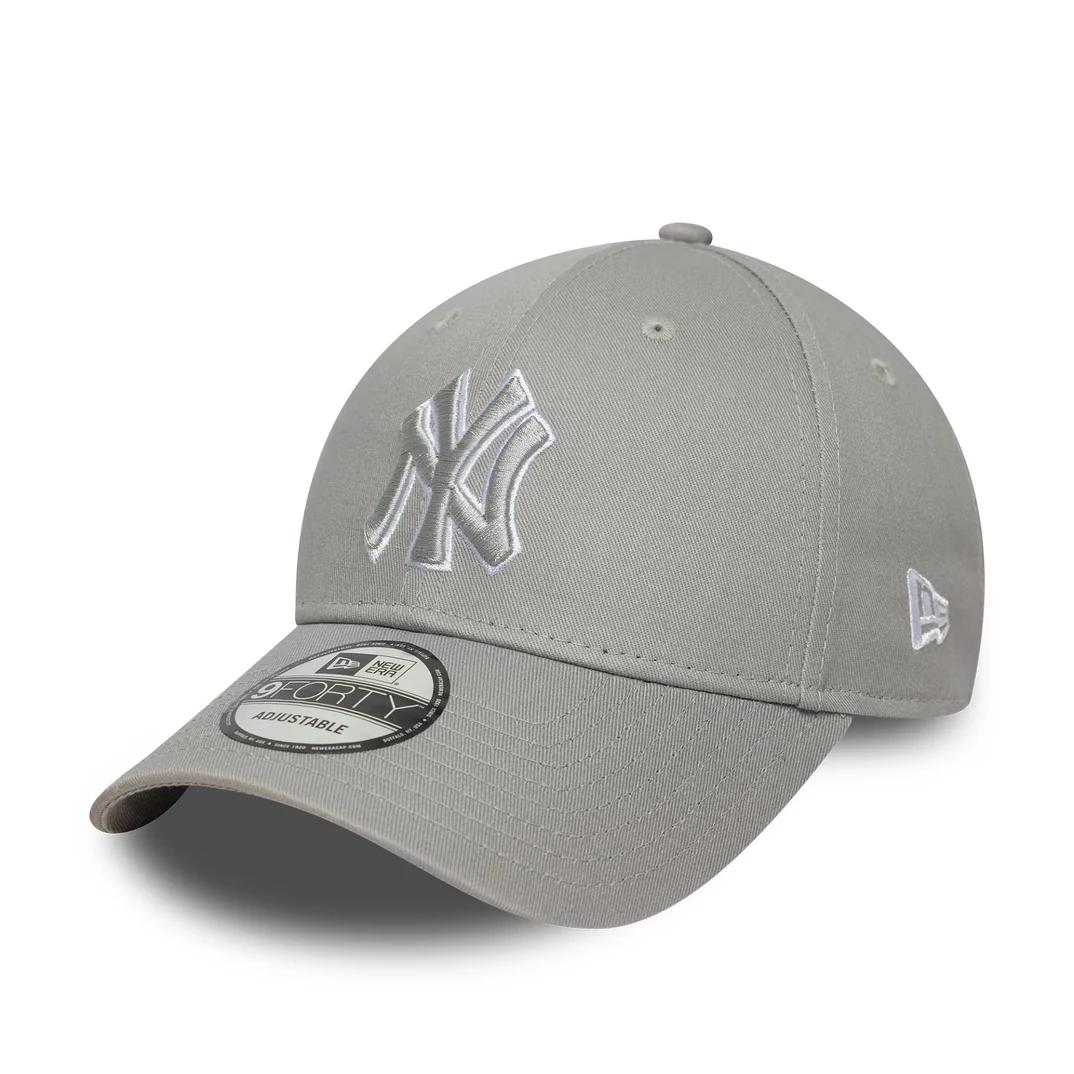 Cap New Era 940 New York Yankees MLB Outline grey
