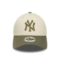 Cap New Era 940 New York Yankees MLB Sidepatch beige