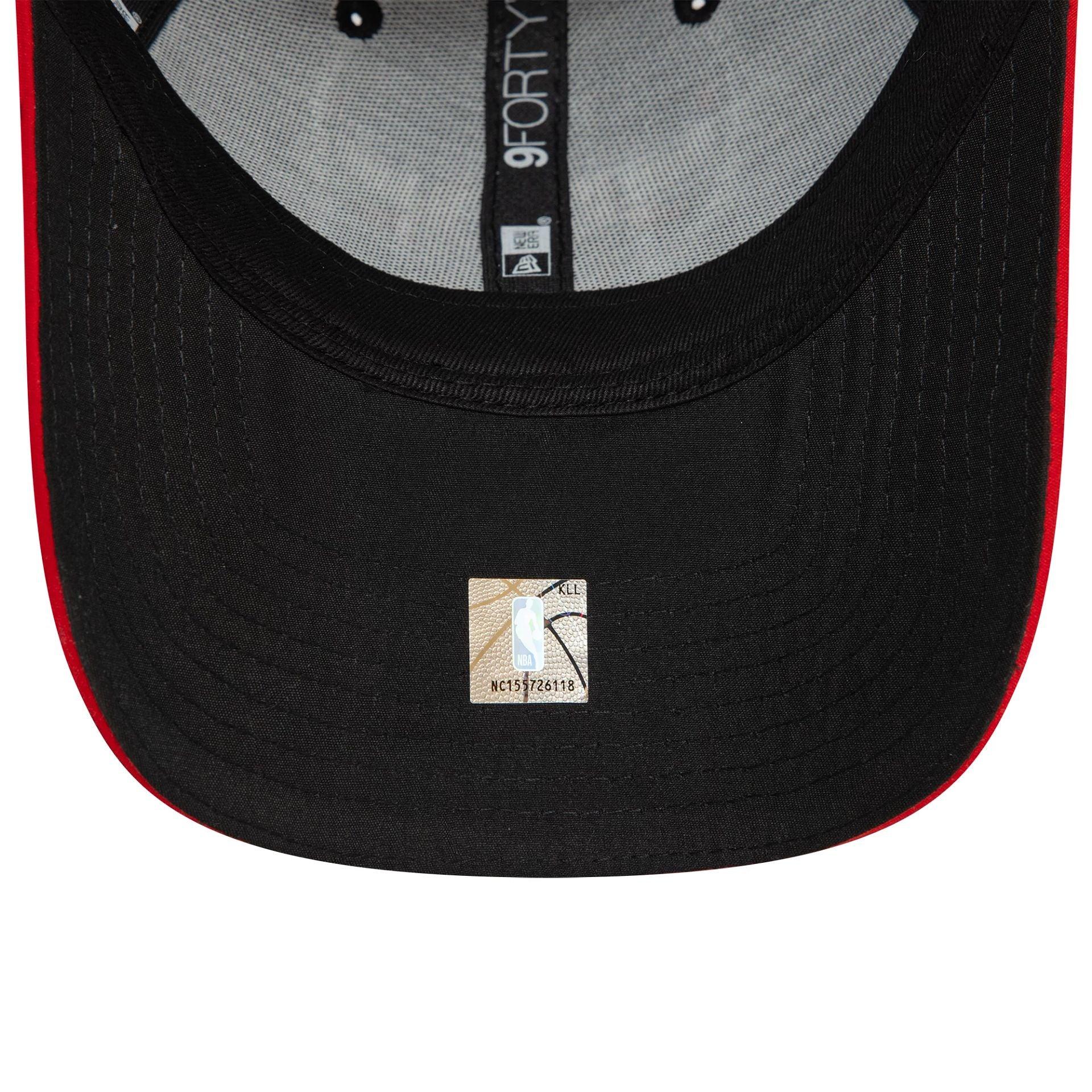 Cap New Era 9Forty Chicago Bulls Microfibre black