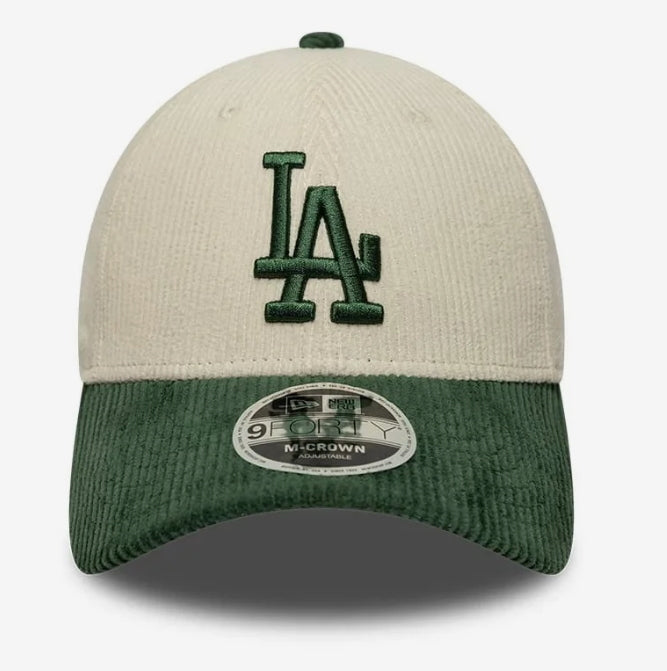 Cap New Era MLB 940 Cord MC LA DODGERS Beige