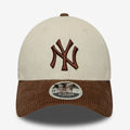 Cap New Era MLB 940 Cord MC NY YANKEES Beige