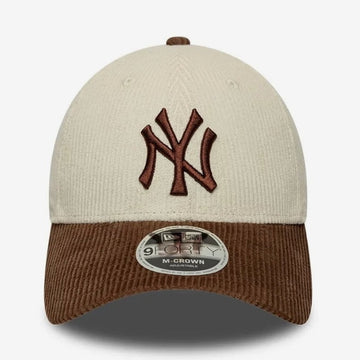 Cap New Era MLB 940 Cord MC NY YANKEES Beige