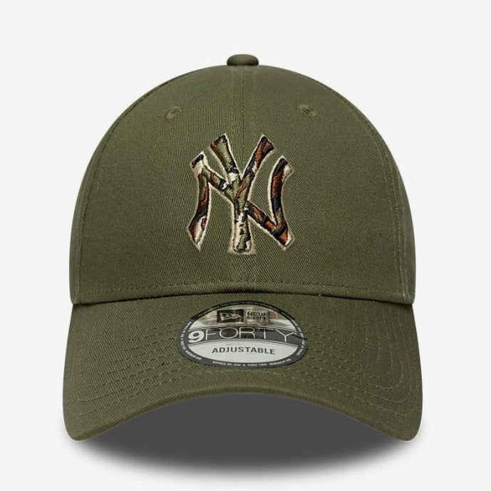 Cap New Era MLB 940 Outline Camo NY YANKEES Olive
