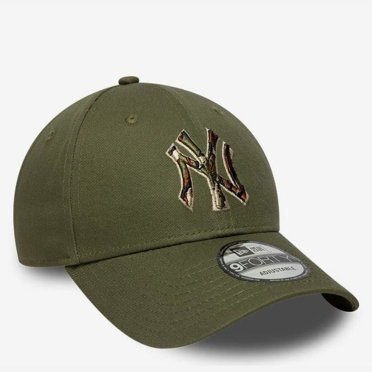 Cap New Era MLB 940 Outline Camo NY YANKEES Olive