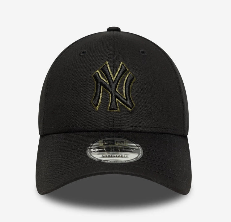 Cap New Era MLB 940 Outline NY YANKEES Black