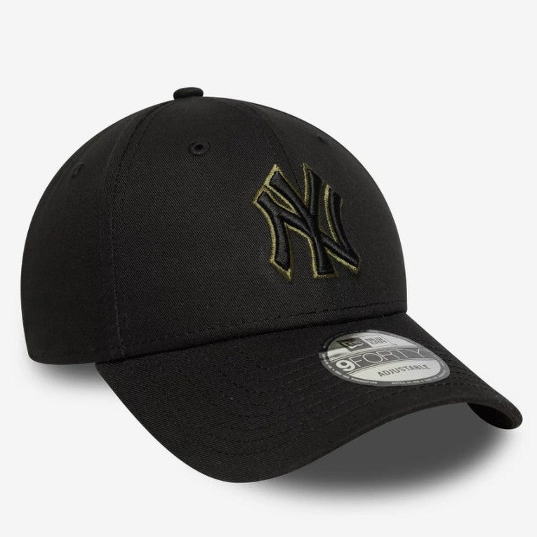 Cap New Era MLB 940 Outline NY YANKEES Black